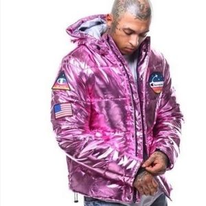 Pink nasa jacket Clearance